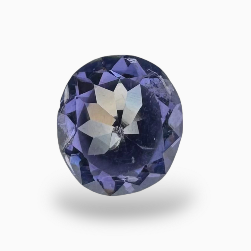 Natural Blue Spinel Stone 0.58 Carats Oval Cut (6x5mm )