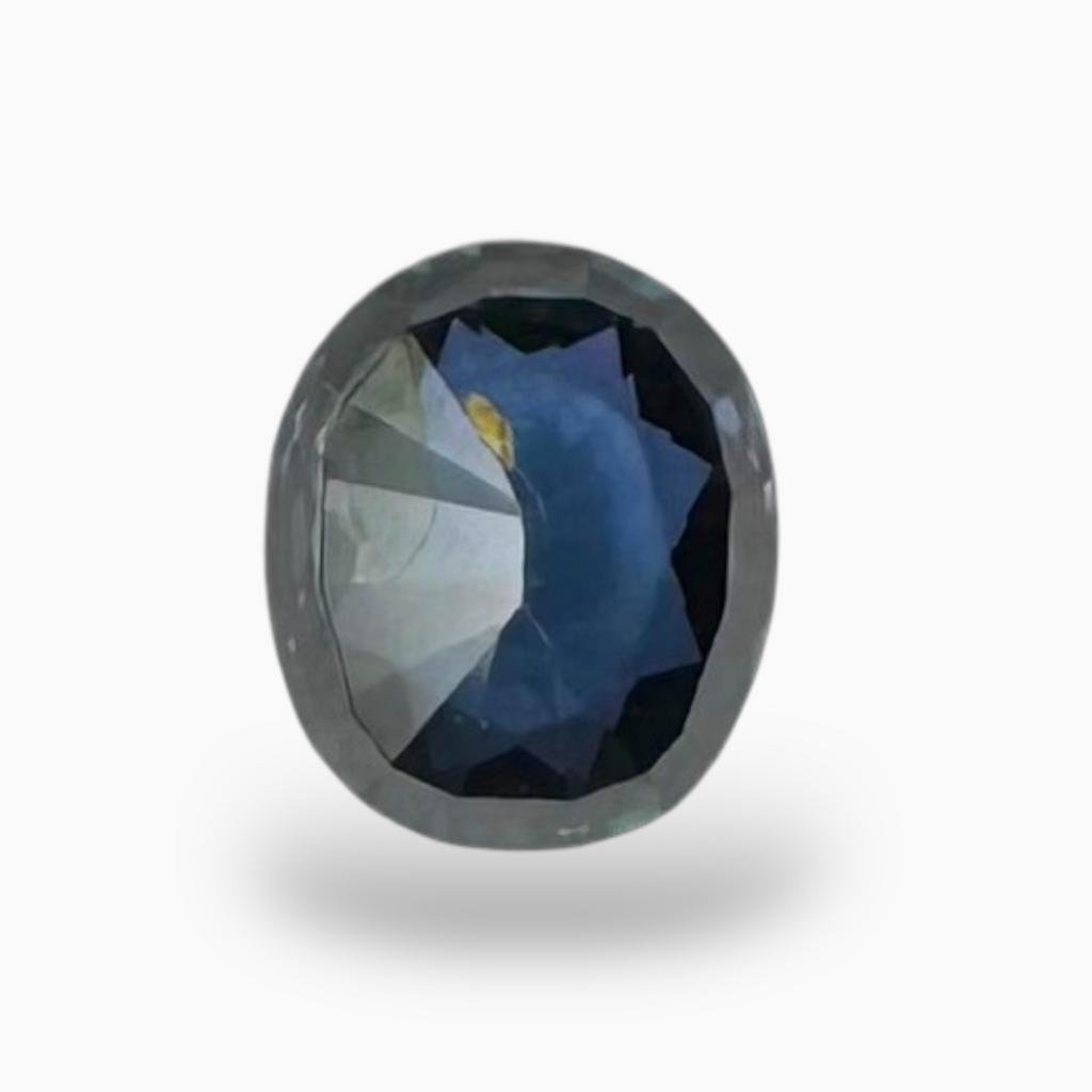 Natural Blue Spinel Stone 0.73 Carats Oval Cut (6x5mm)