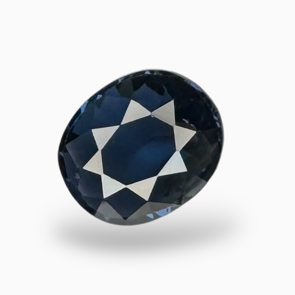 Natural Blue Spinel Stone 0.73 Carats Oval Cut (6x5mm)