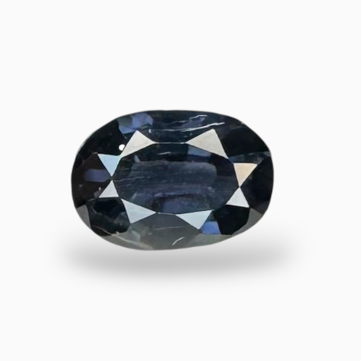 Natural Blue Spinel Stone 0.7 Carats Oval Cut (6.7x4.7mm)