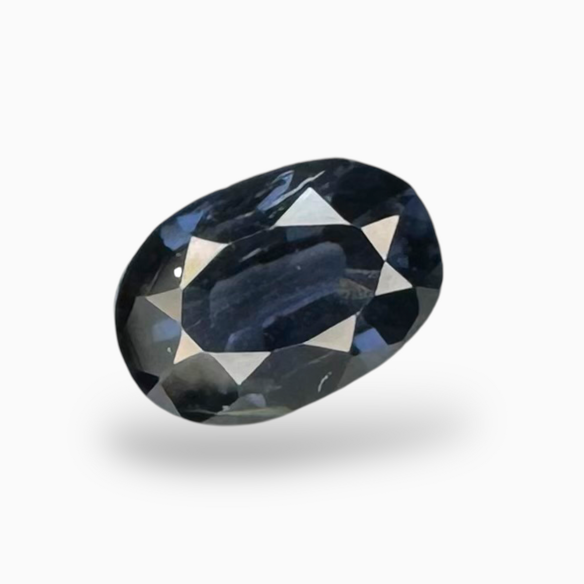 Natural Blue Spinel Stone 0.7 Carats Oval Cut (6.7x4.7mm)