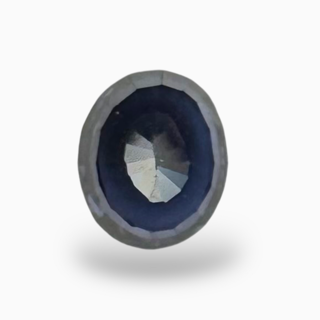 Natural Blue Spinel Stone 0.83 Carats Oval Cut (6x5.5mm)