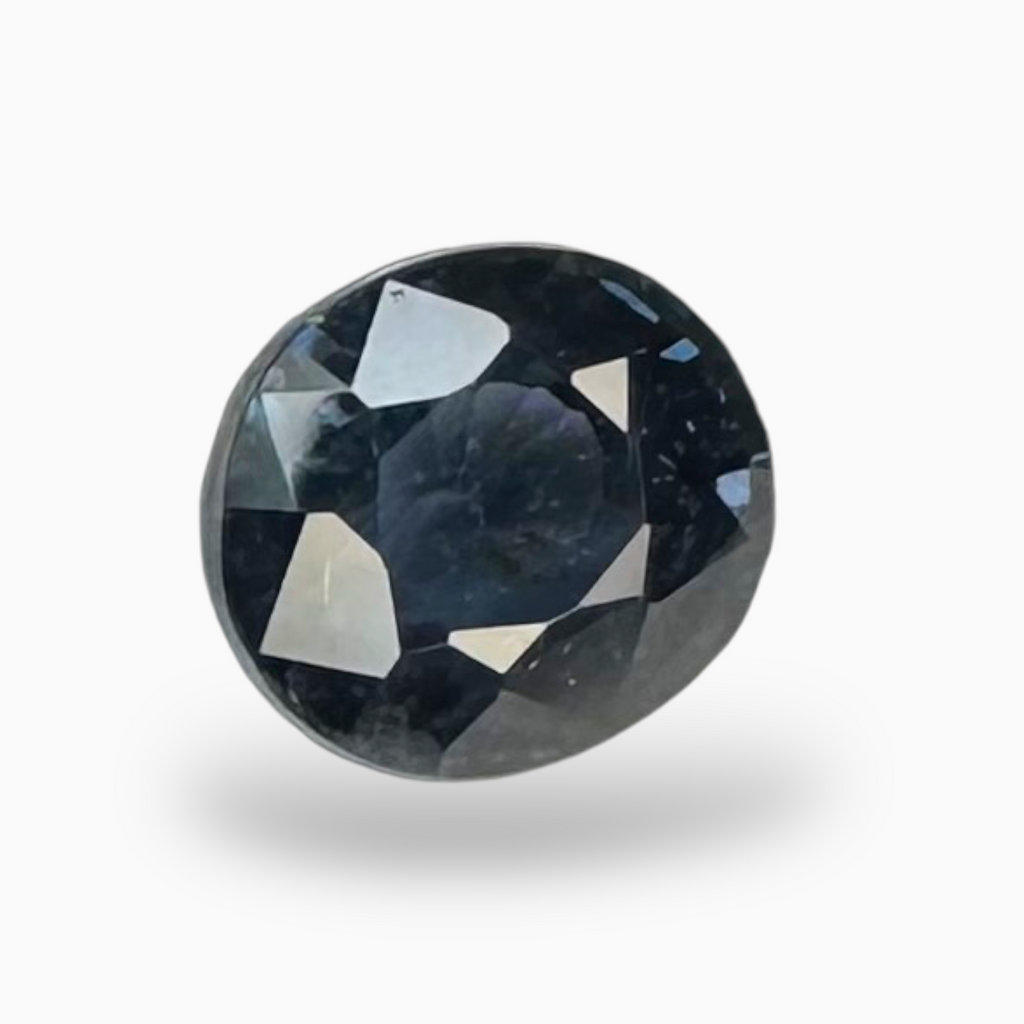 Natural Blue Spinel Stone 0.98  Carats Oval Cut (6.2x6mm)