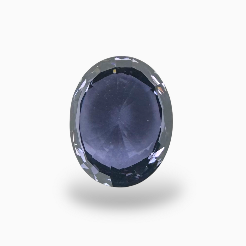 Natural Blue Spinel Stone 3.61 Carats Oval Shape (10.16 x 8.02 x 6.07 mm)