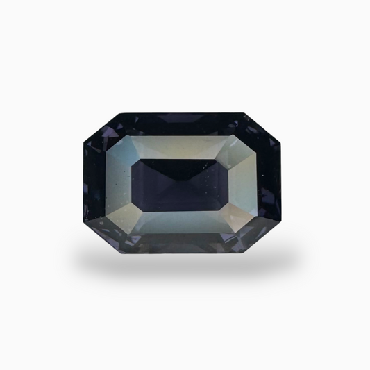 Natural Blue Spinel Stone 6.10 Carats Emerald Cut (11.7 x 8.4 mm)