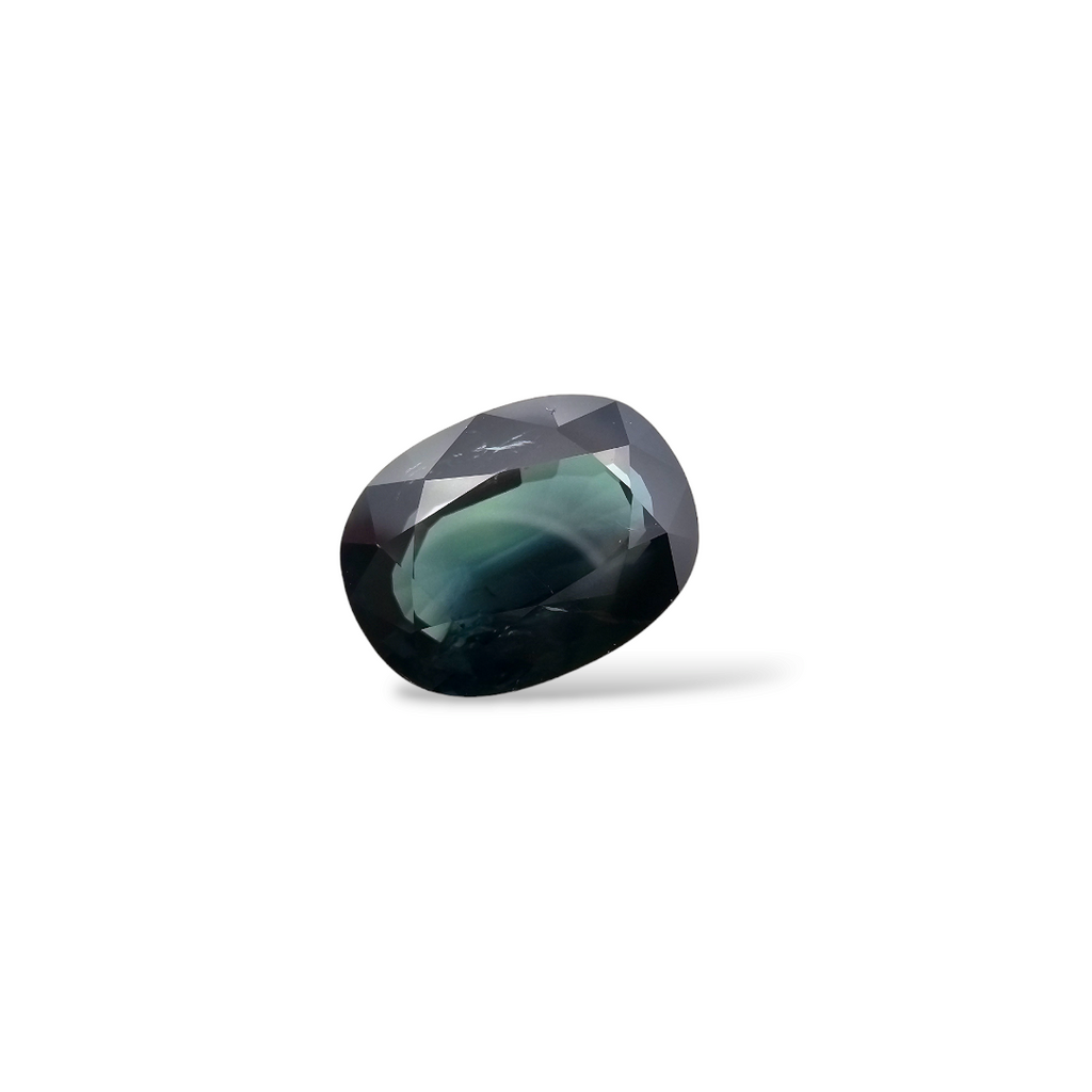 Natural Blue Sapphire Stone From Australia 5.16 Carats Oval Shape 11.5 x 9 mm