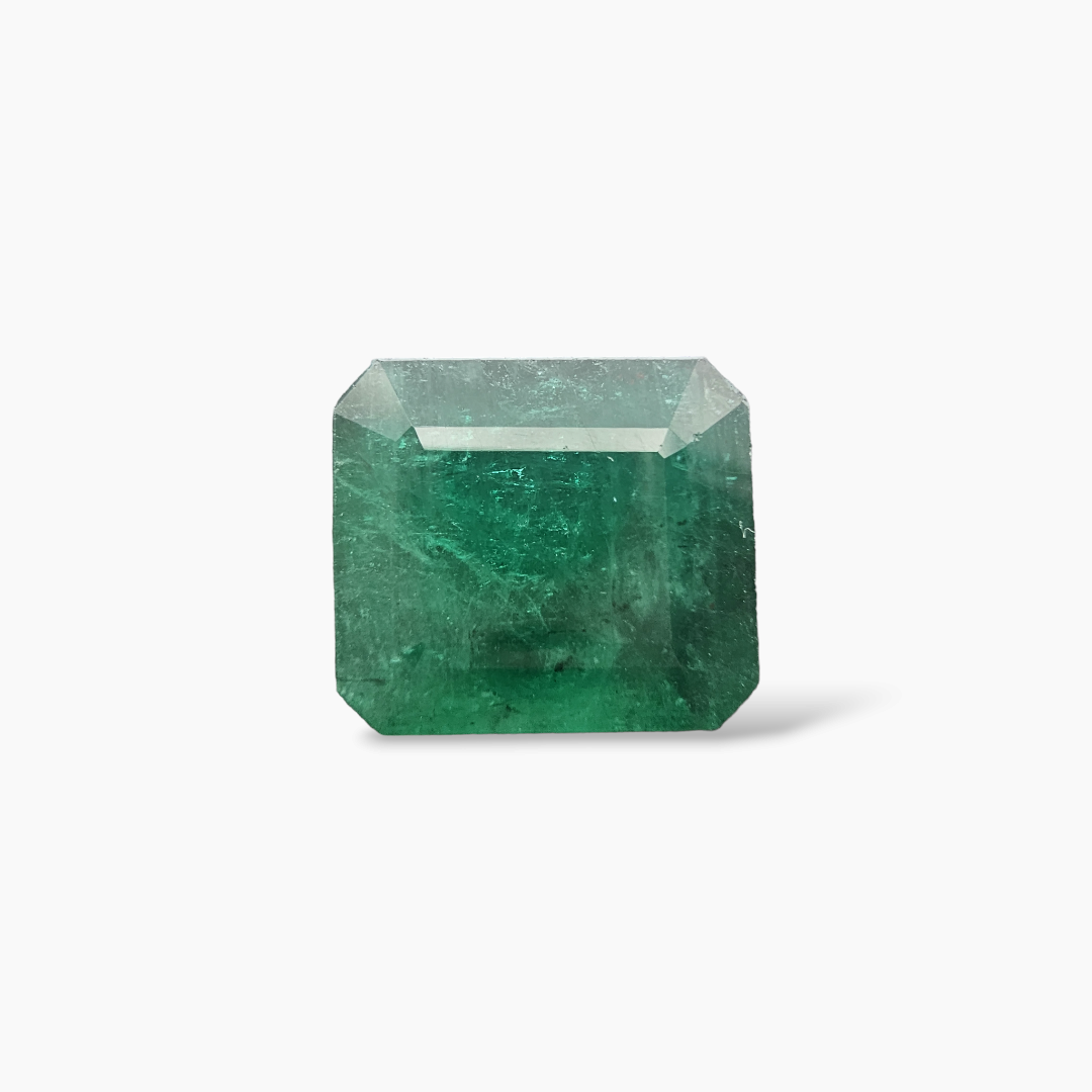 buy Natural Brazalian Emerald Stone 18.33 Carats Emerald Cut ( 16.89x15.02x8.89xmm )