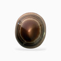 Natural Brown Eye Agate (Aqeeq Stone) 18x16 mm 25.01 Carats