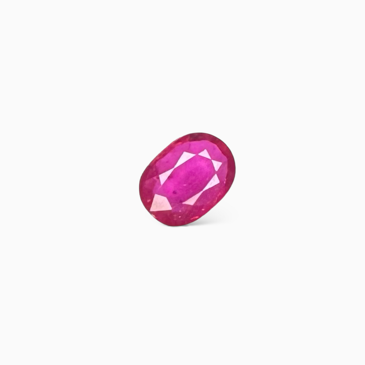 Natural Burmese Ruby 1.47 Carats From Burma 8.2x6.1mm