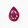 Natural Burmese Ruby in Pink | Buy Gemstone 1.93 Carats in Pear Cut