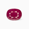 Natural Burmese Ruby Manik Stone 6.51 Carats Oval Cut 12.61x 9.59x 5.60 mm