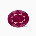 Natural Burmese Ruby Manik Stone 8.65 Carats Oval Cut  13.53x10.67x6.26 mm