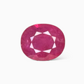 Natural Burmese Ruby Manik Stone Oval Cut 4 Carats , 11X9 mm From Burma