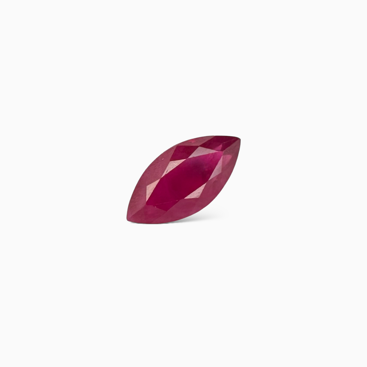 Natural Burmese Ruby Marquise 1.5 carats, 9x4.5mm, From Burma