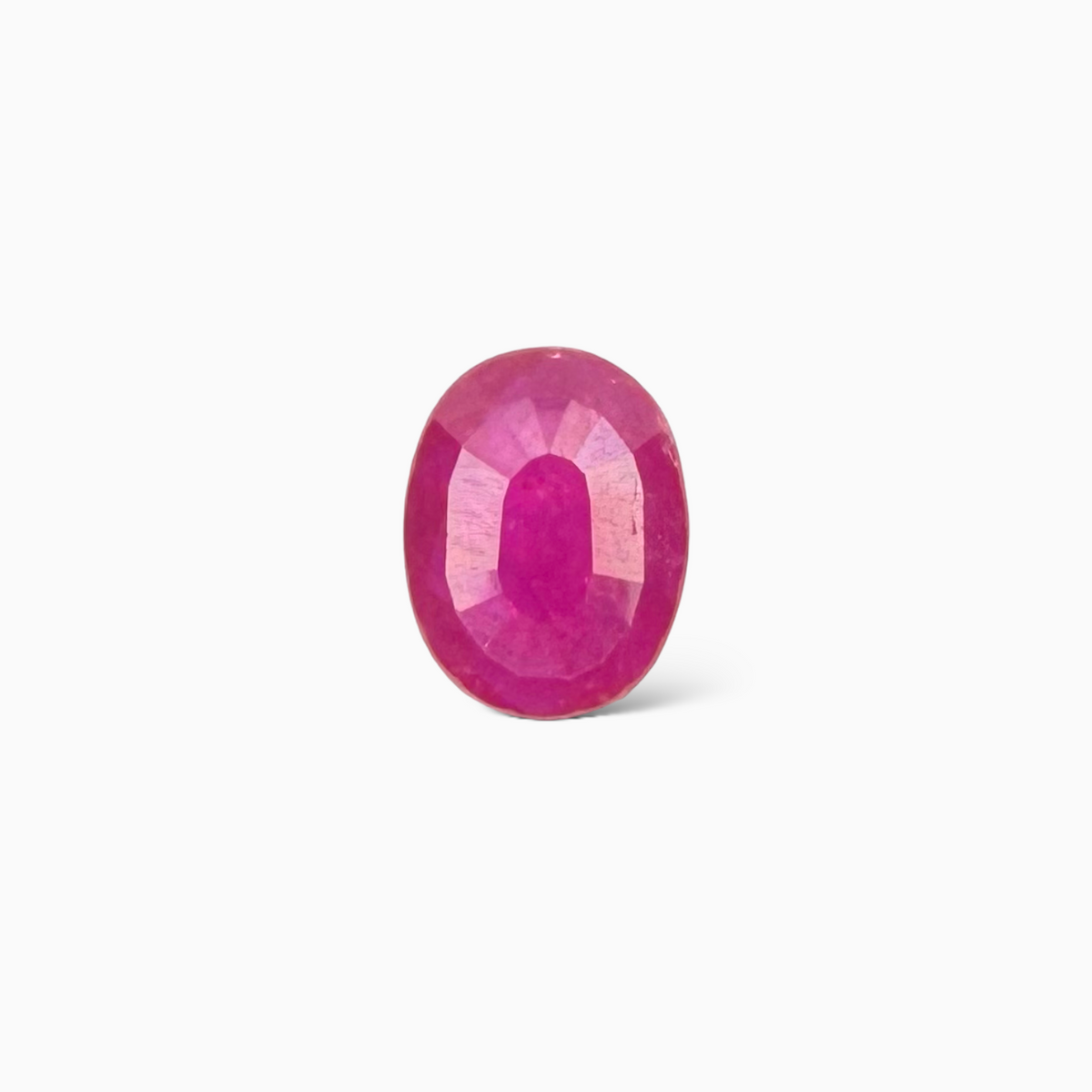 Natural Burmese Ruby Oval 1.22 carat  8x6mm