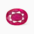 Natural Burmese Ruby Oval 1.22 carat  8x6mm