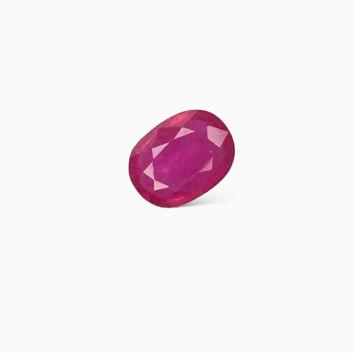 Natural Burmese Ruby Oval 1.73 carat  9 X 6.7 MM