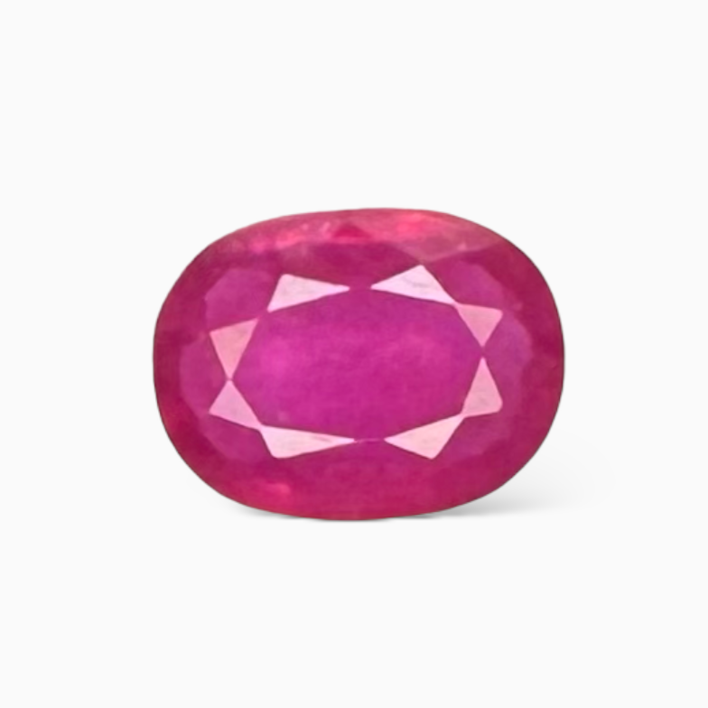 Natural Burmese Ruby Oval 1.73 carat  9 X 6.7 MM