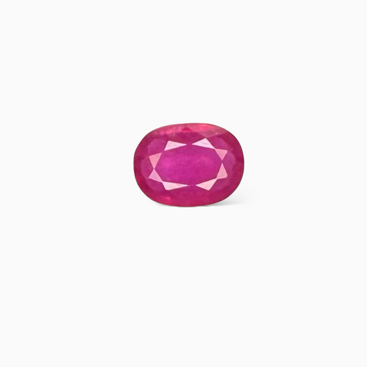 Natural Burmese Ruby Oval 1.73 carat  9 X 6.7 MM