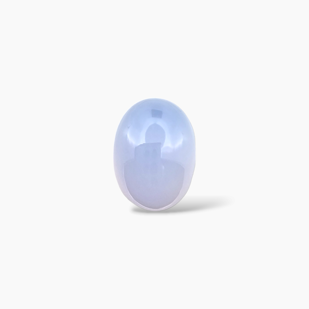 Natural Chalcedony Stone 12.20 Carats Oval Cabochon Cut (16x12mm)