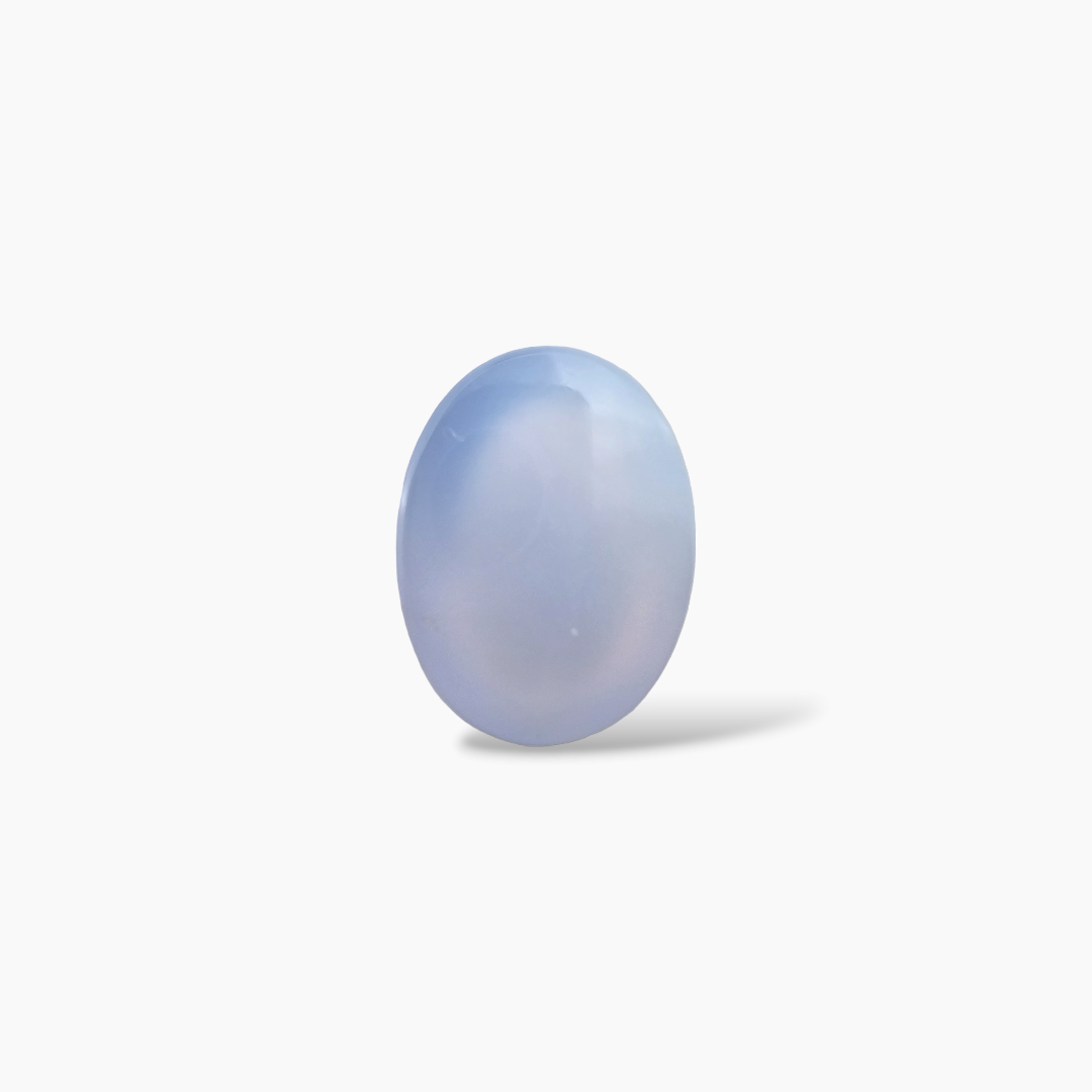 Natural Chalcedony Stone 12.20 Carats Oval Cabochon Cut (16x12mm)