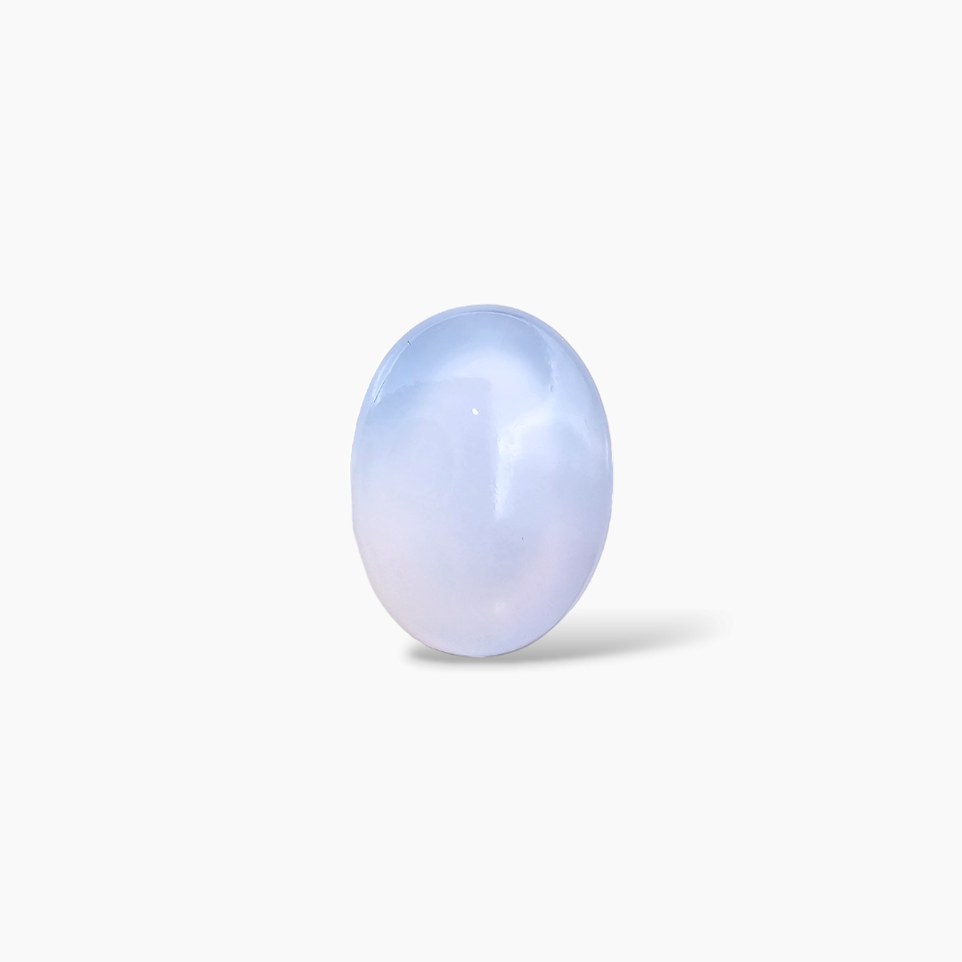 Natural Chalcedony Stone 12.20 Carats Oval Cabochon Cut (16x12mm)