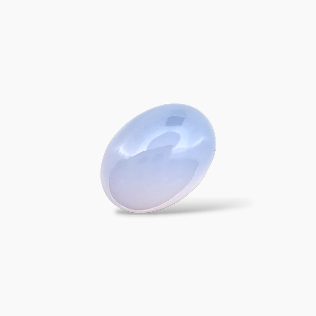Natural Chalcedony Stone 12.20 Carats Oval Cabochon Cut (16x12mm)