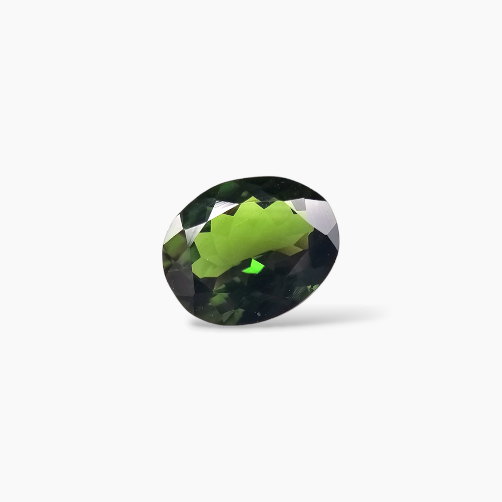 Natural Chrome Diopside Stone  From Africa in Oval Shape 1.63 Carats