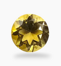 Natural Citrine Stone 0.86 Carats Round ( 6mm) spineless