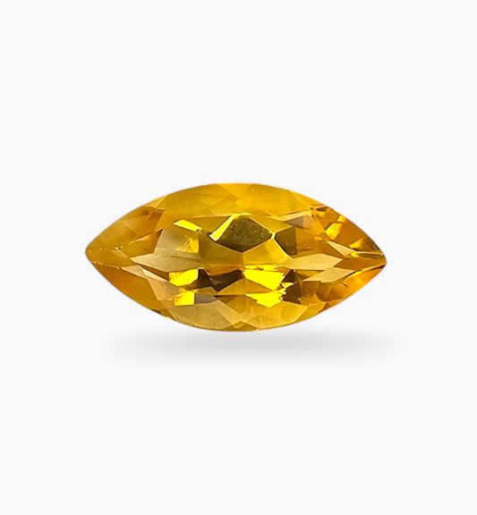 Natural Citrine Stone 1.81 Carats Marquise Shape Size 12x6mm