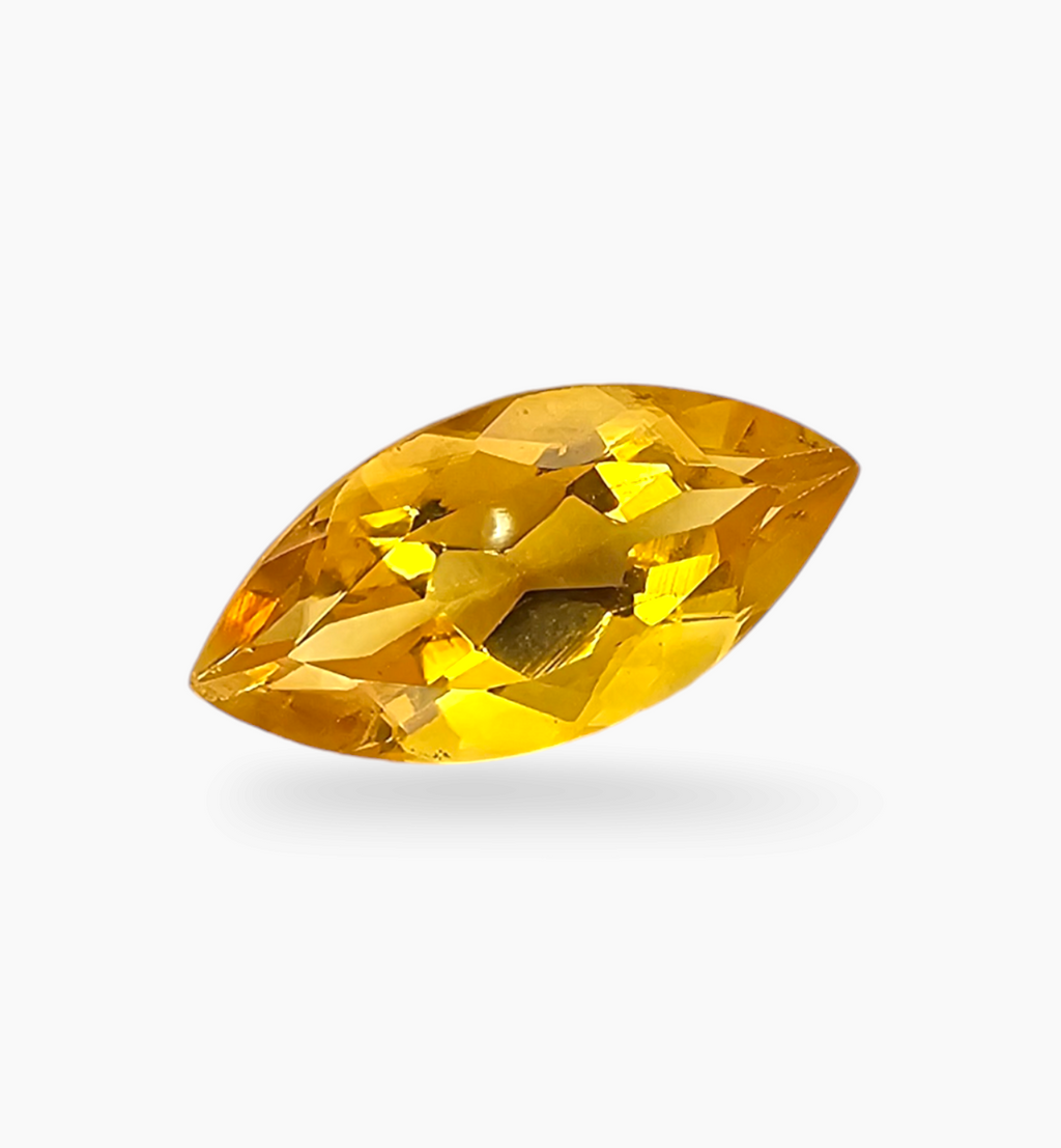 Natural Citrine Stone 1.81 Carats Marquise Shape Size 12x6mm