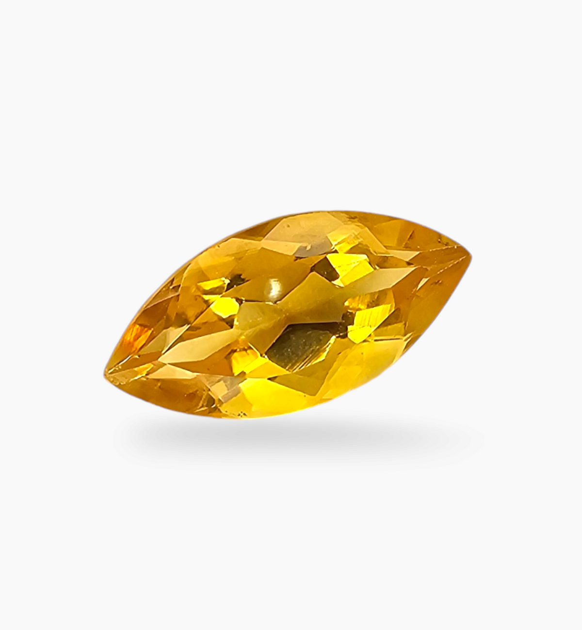 Natural Citrine Stone 1.81 Carats Marquise Shape Size 12x6mm