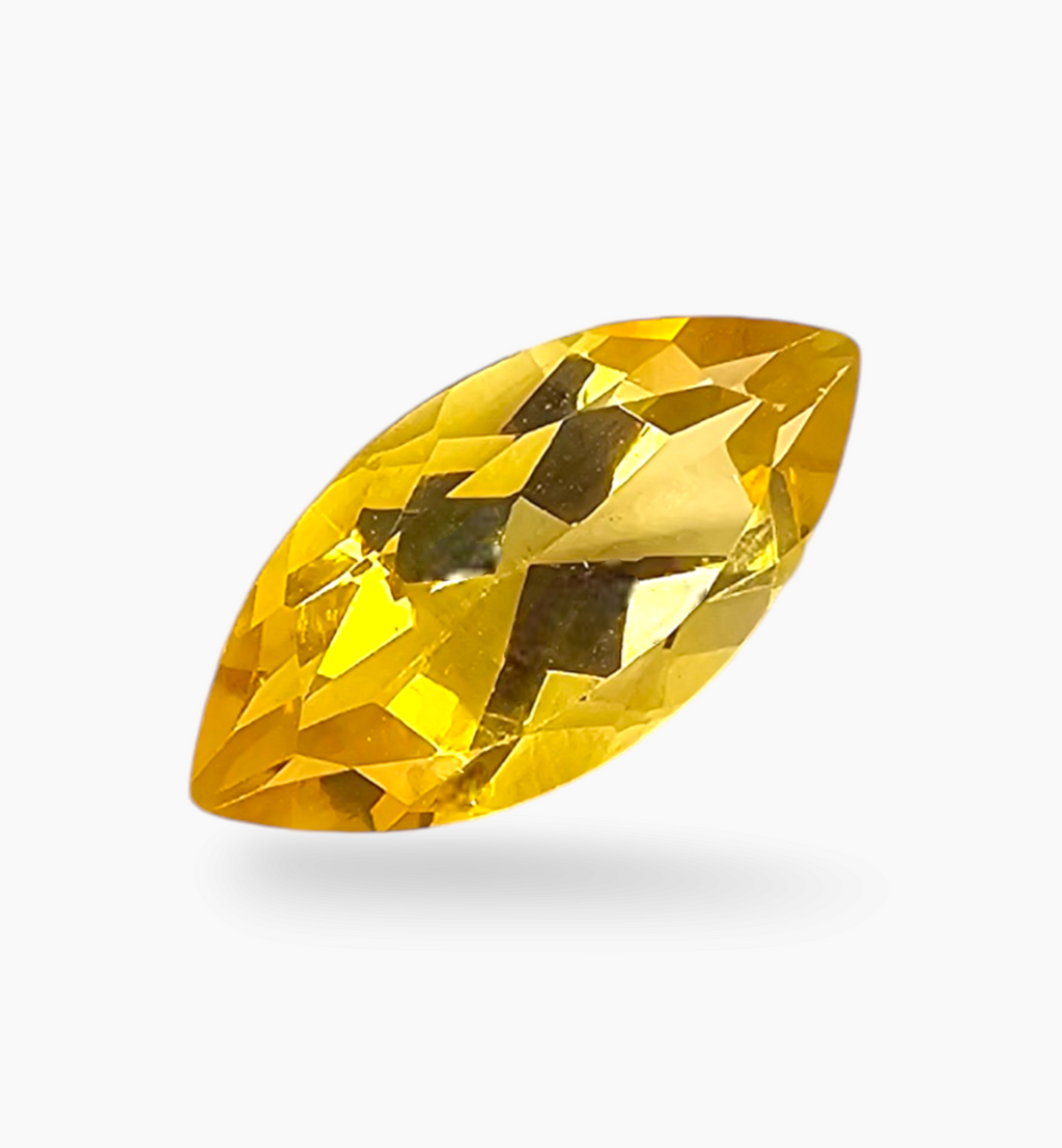 Natural Citrine Stone 1.86 Carats Marquise Shape Size 12x6mm