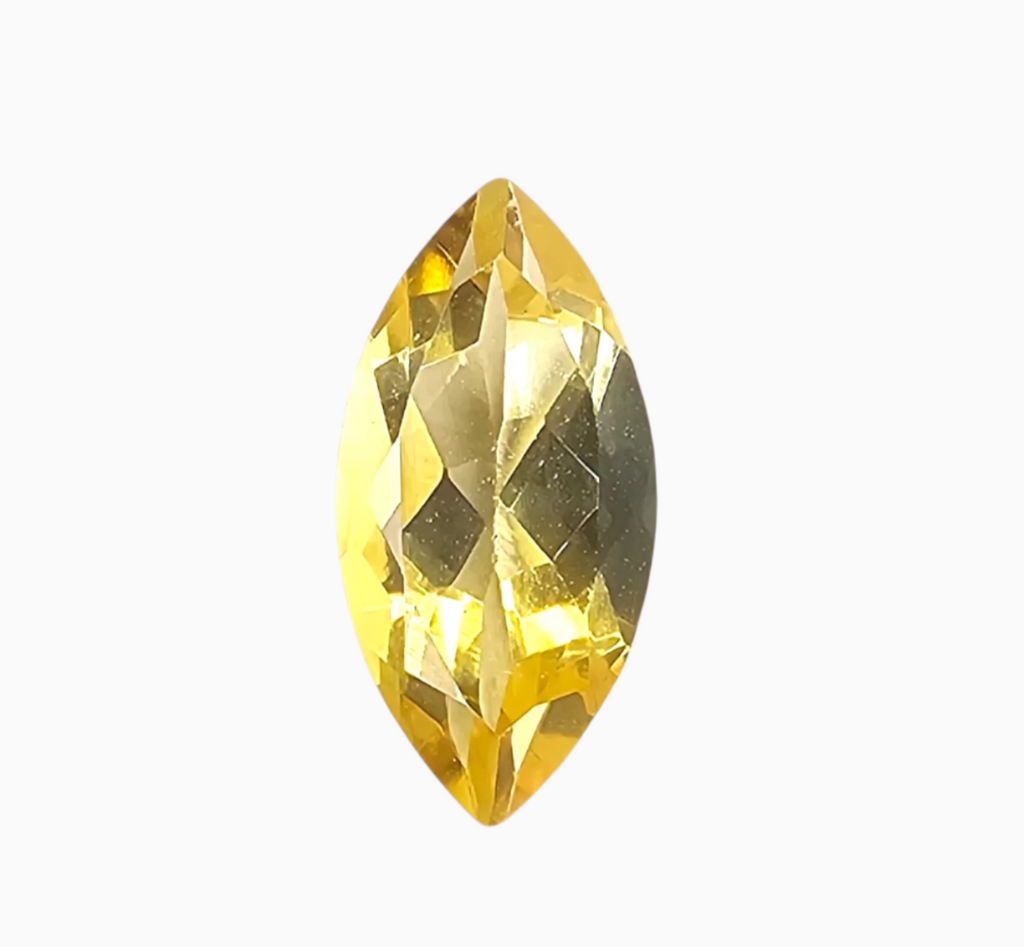 Natural Citrine Stone 1.86 Carats Marquise Shape Size 12x6mm