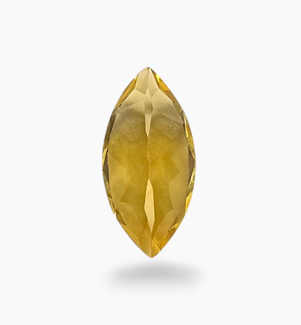 Natural Citrine Stone 1.86 Carats Marquise Shape Size 12x6mm