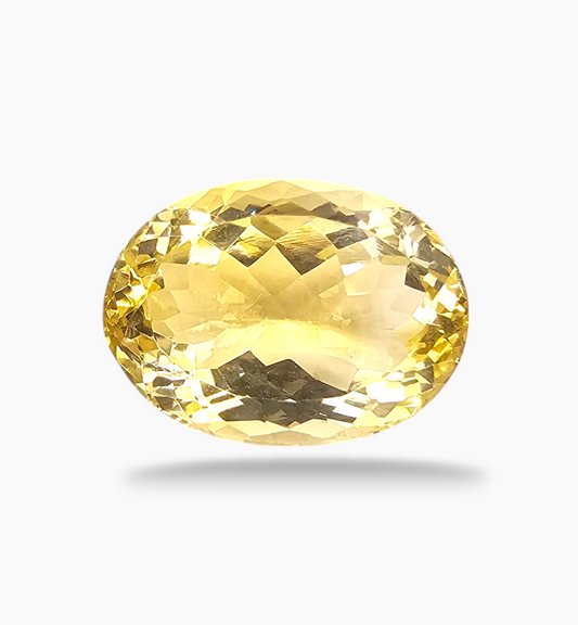 Natural Citrine Stone 10.29 Carats Oval Shape Size 16x11.5mm