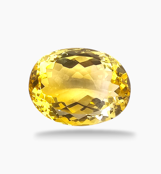 Natural Citrine Stone 1038 Carats Oval Shape Size 16x12mm