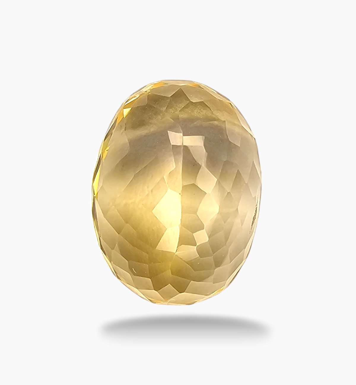 Natural Citrine Stone 1038 Carats Oval Shape Size 16x12mm