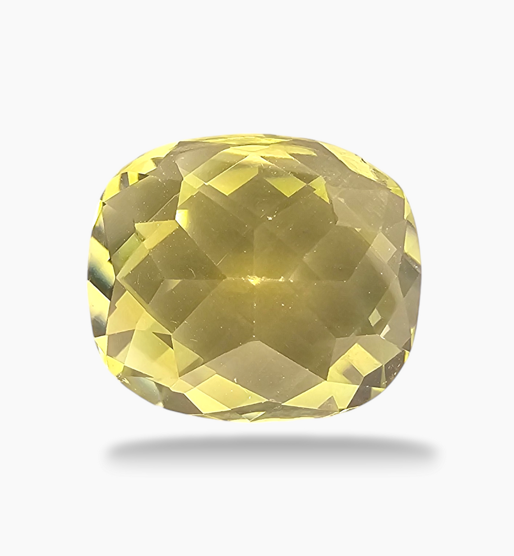 Natural Citrine Stone 11.29 Carats Cushion Shape Size 16x13.8mm