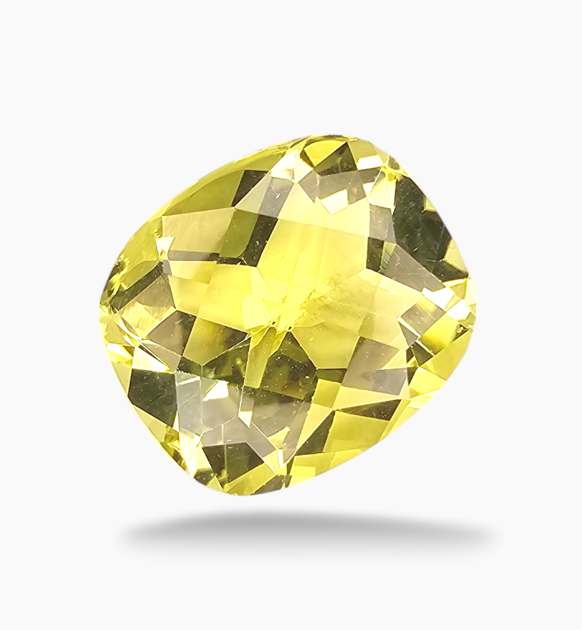 Natural Citrine Stone 11.29 Carats Cushion Shape Size 16x13.8mm