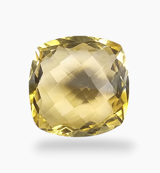 Natural Citrine Stone 12.23 Carats Cushion ( 7x15.6mm)