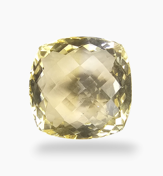 Natural Citrine Stone 16.2 Carats Cushion ( 20.x20 mm )