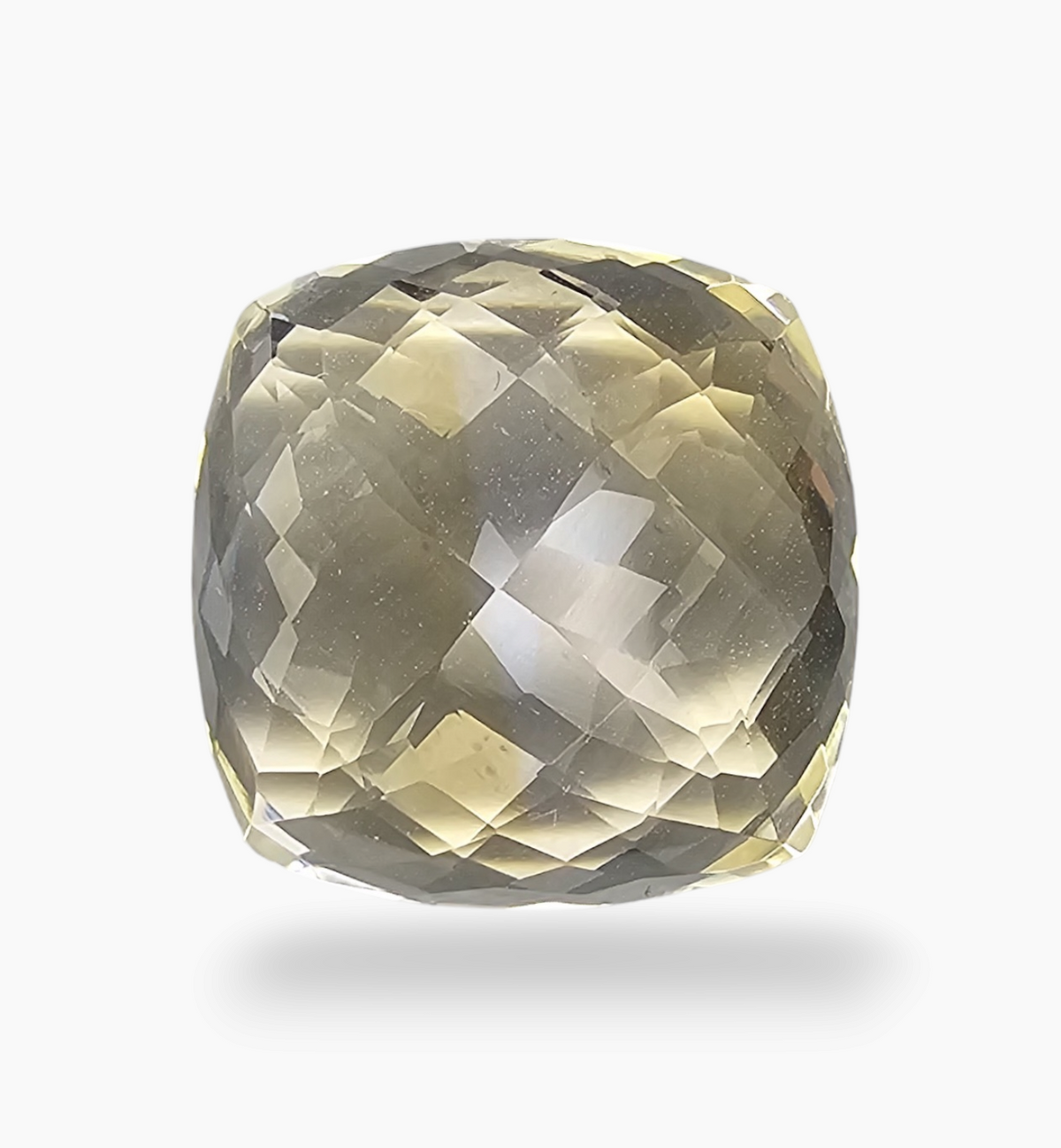 Natural Citrine Stone 16.2 Carats Cushion ( 20.x20 mm )