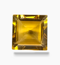 Natural Citrine Stone 2.10 Carats Princess Shape Size 8x8mm