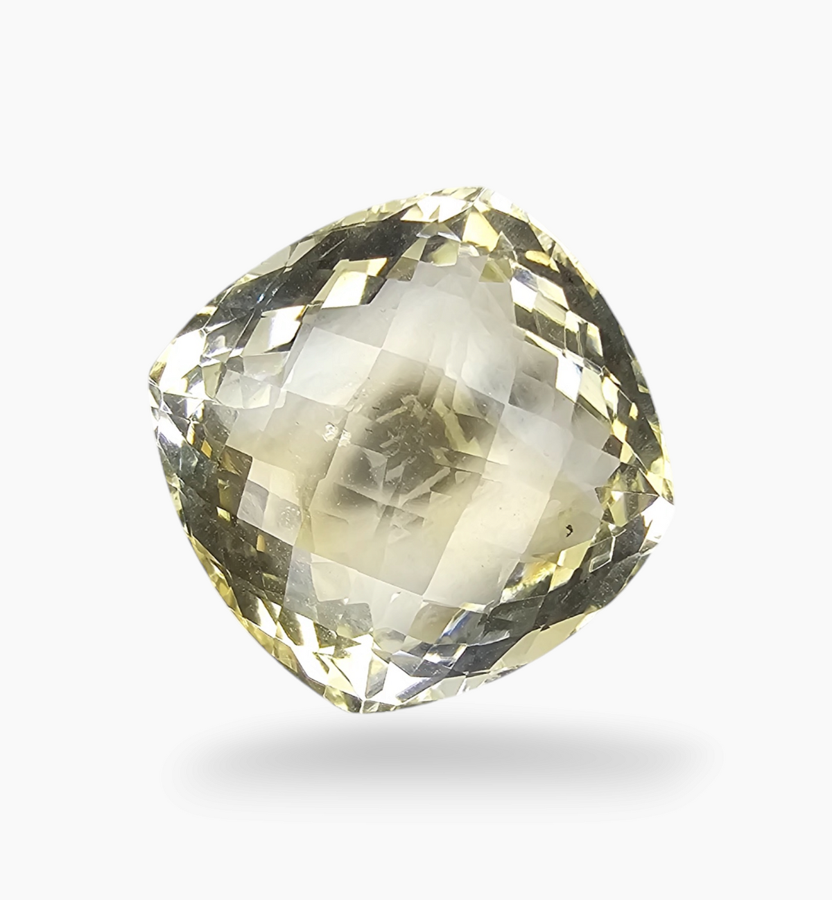 Natural Citrine Stone 20.90 Carats Cushion ( 18x17.8mm)