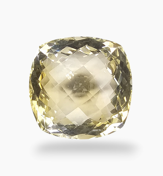 Natural Citrine Stone 20.90 Carats Cushion ( 18x17.8mm)