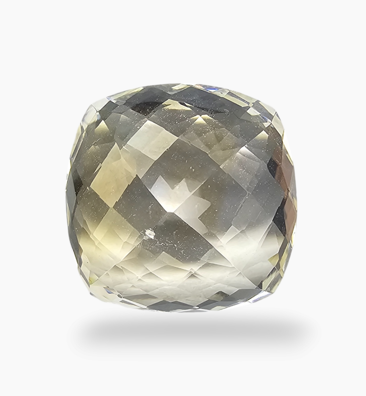 Natural Citrine Stone 20.90 Carats Cushion ( 18x17.8mm)