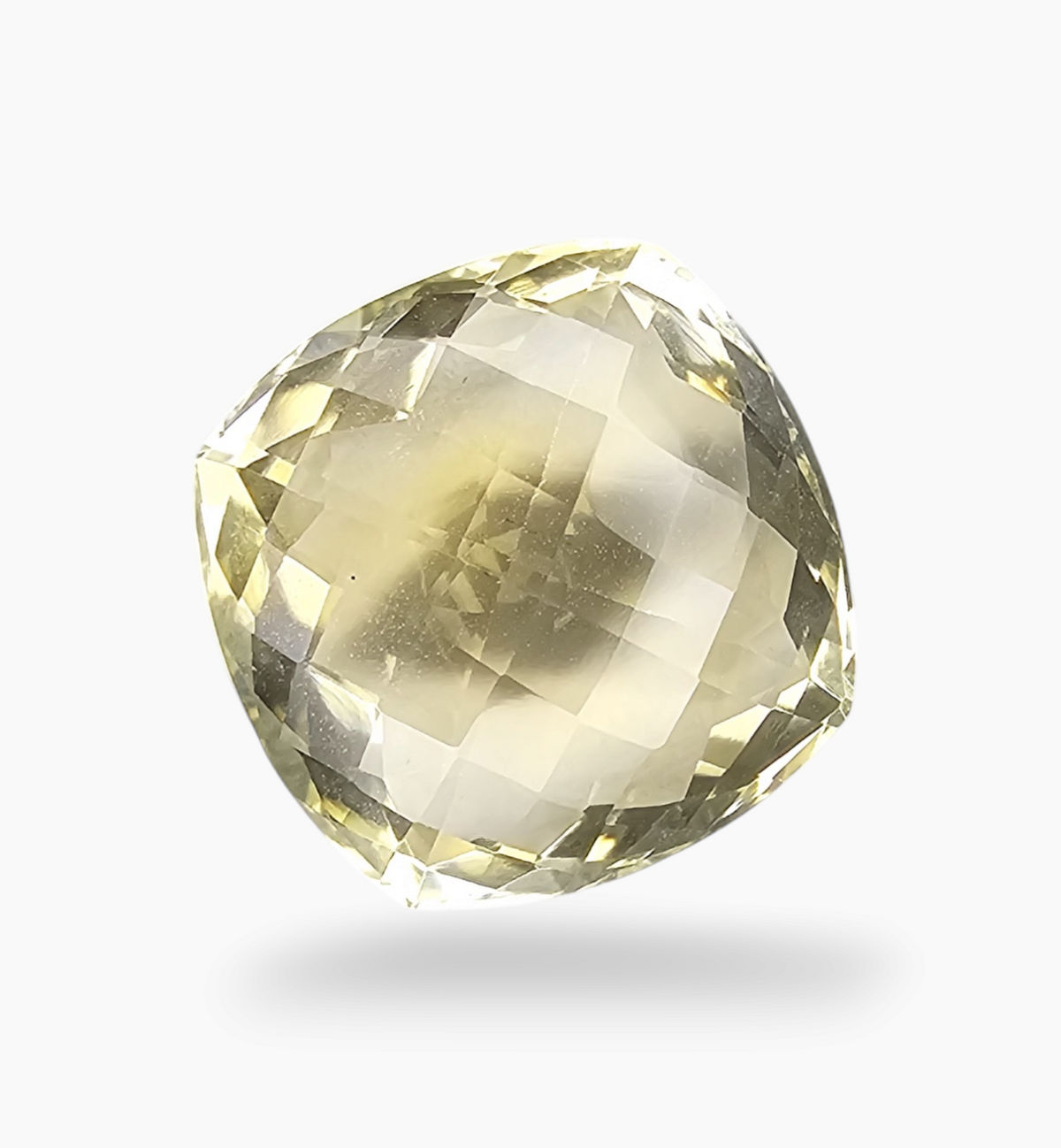 Natural Citrine Stone 21.68 Carats Cushion ( 18x18mm)