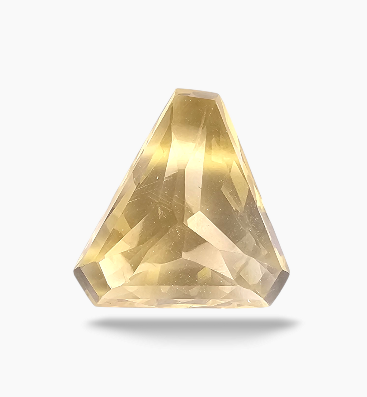 Natural Citrine Stone 3.27  Carats Fancy Shape Size 17.3x15.8mm