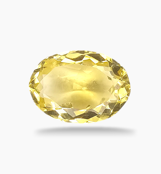 Natural Citrine Stone 3.59  Carats Oval Shape Size 12.5x9mm